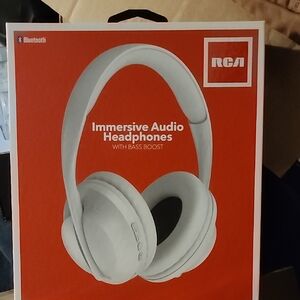 RCA Over-Ear Headphones - White